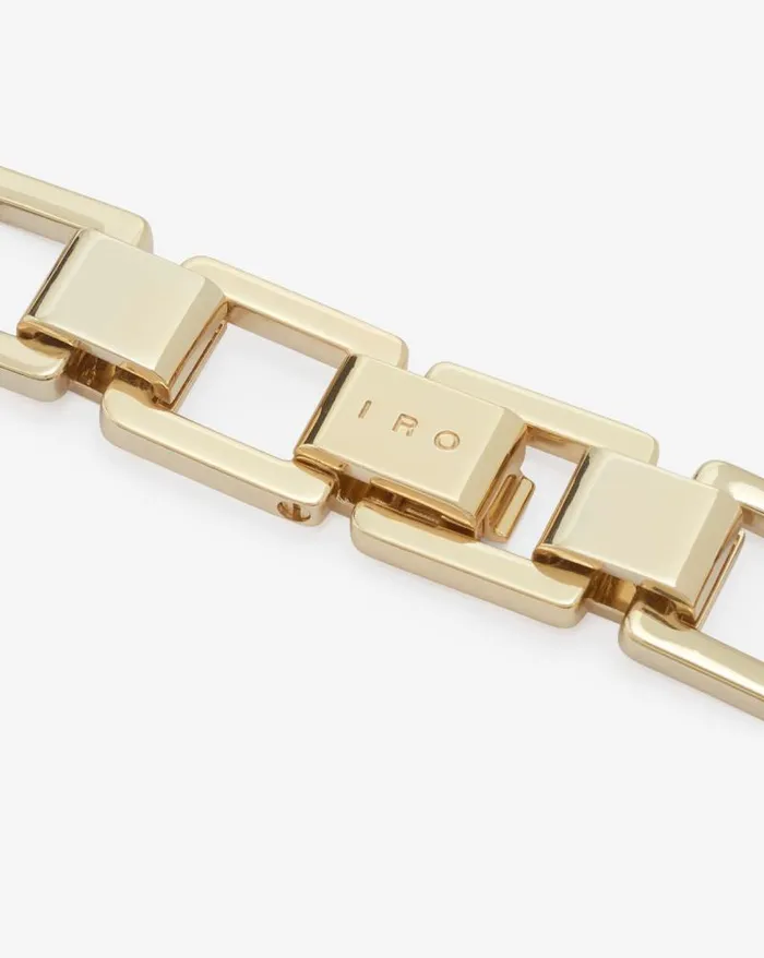 Jewels Women IRO SQUARE GOLD CHAIN BRACELET