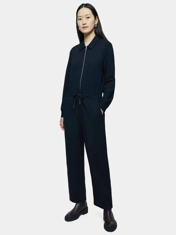 Jigsaw Dresses and Jumpsuits Women Luxe Jersey Jumpsuit Blue