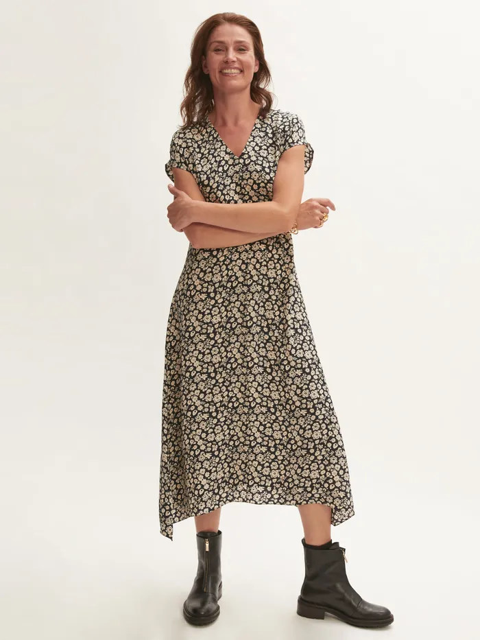 Jigsaw Dresses and Jumpsuits Women Primrose Midi Dress Blue