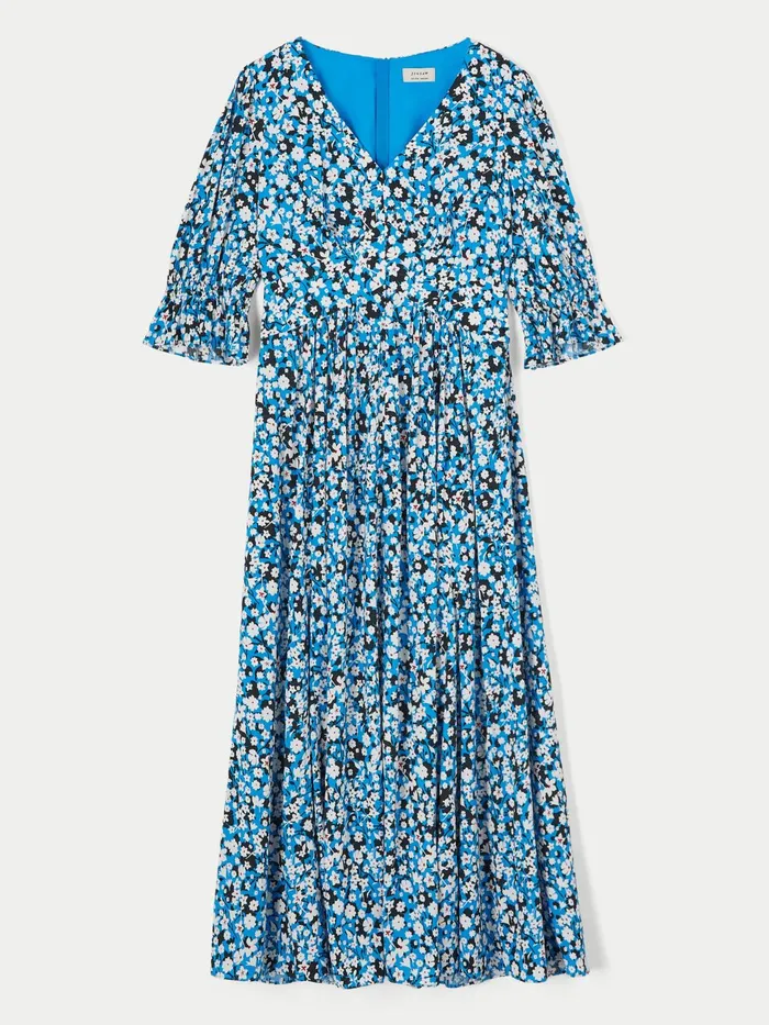 Jigsaw Dresses and Jumpsuits Women Shadow Ditsy Tea Dress Blue