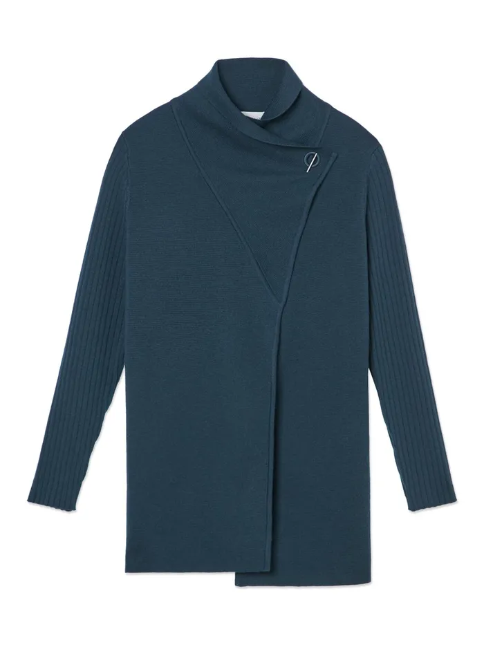 Jigsaw Knitwear and Cashmere Women Milano Ring Cardigan Green