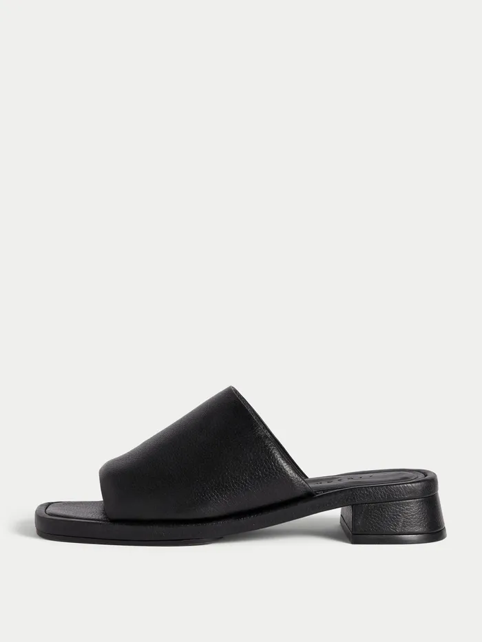 Jigsaw Shoes and Sandals Women Eastbury Leather Mule Black