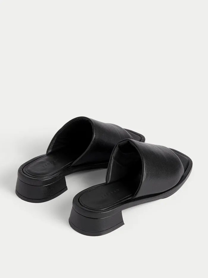 Jigsaw Shoes and Sandals Women Eastbury Leather Mule Black