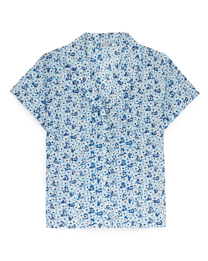 Jigsaw Tops Women Coastal Meadow Shirt Blue