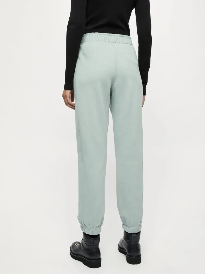Jigsaw Trousers Women Cotton Jersey Trackpant Green