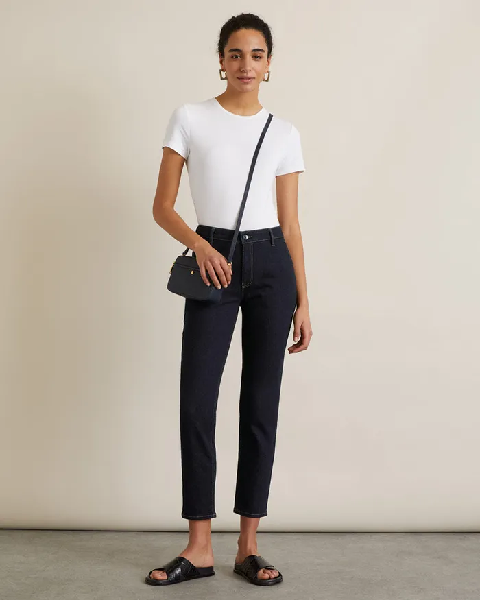 Jigsaw Trousers Women Paris Jean Blue