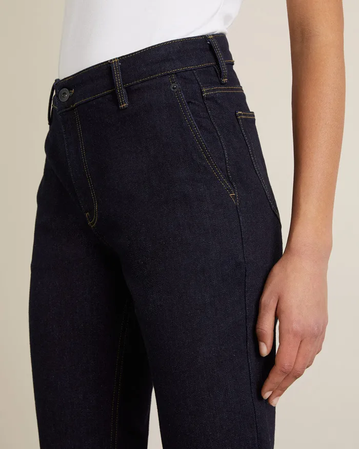 Jigsaw Trousers Women Paris Jean Blue
