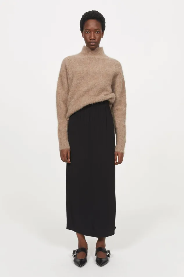 Joanne Skirt Black Women Rodebjer Skirts