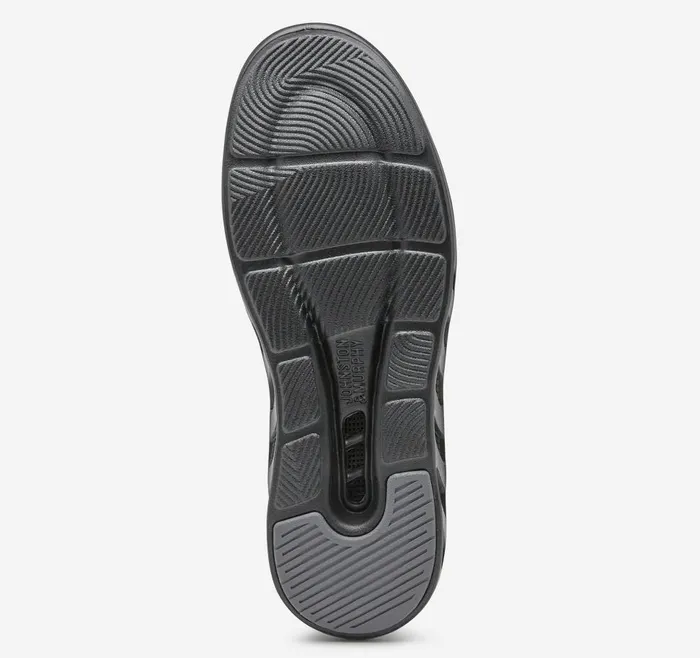 Johnston and Murphy Activate Knit Plain Toe Black Knit Men Sneakers Johnston and Murphy Activate Knit Plain Toe Black Knit Men Sneakers