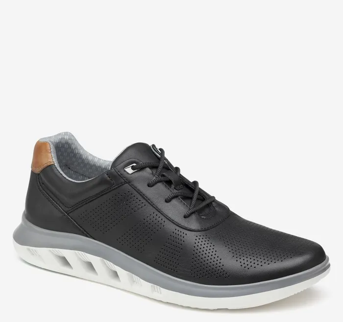 Johnston and Murphy Activate UThroat Black Full Grain Men Sneakers