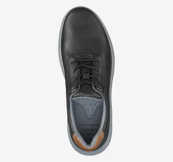 Johnston and Murphy Activate UThroat Black Full Grain Men Sneakers Johnston and Murphy Activate UThroat Black Full Grain Men Sneakers