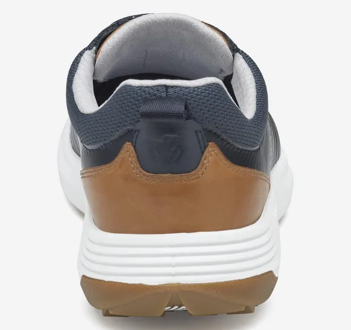 Johnston and Murphy Amherst GL1 Sport Hybrid Navy Coated Knit Men Sneakers Johnston and Murphy Amherst GL1 Sport Hybrid Navy Coated Knit Men Sneakers