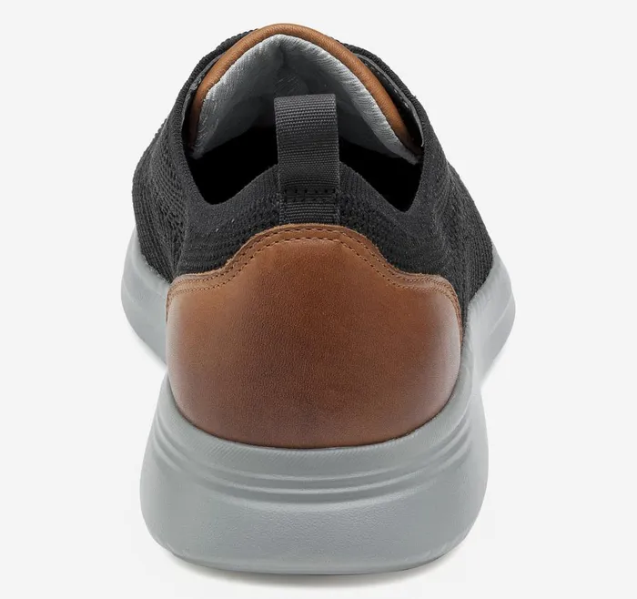 Johnston and Murphy Amherst Knit UThroat Black Knit Men Sneakers Johnston and Murphy Amherst Knit UThroat Black Knit Men Sneakers