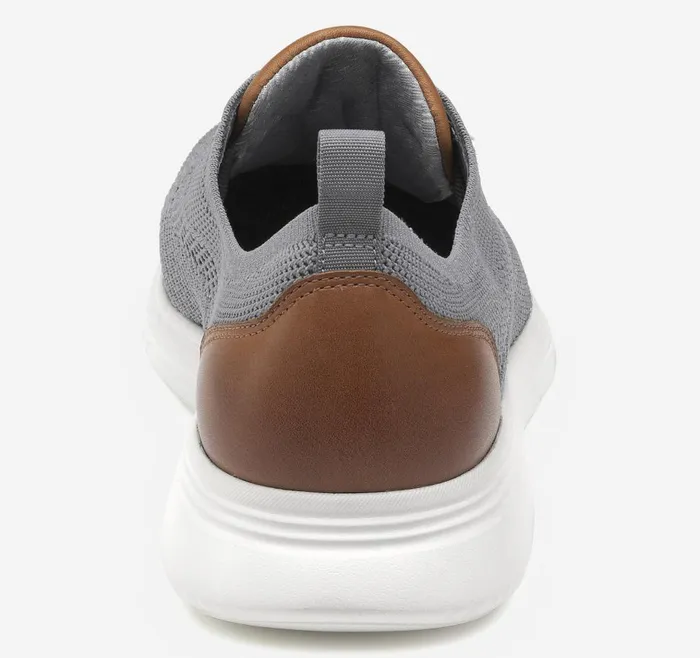 Johnston and Murphy Amherst Knit UThroat Gray Knit Men Sneakers Johnston and Murphy Amherst Knit UThroat Gray Knit Men Sneakers
