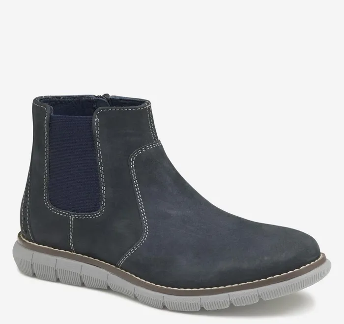 Johnston and Murphy Big Kid Holden Chelsea Boot Navy Oiled Nubuck Boys Big Kid Johnston and Murphy Big Kid Holden Chelsea Boot Navy Oiled Nubuck Boys Big Kid