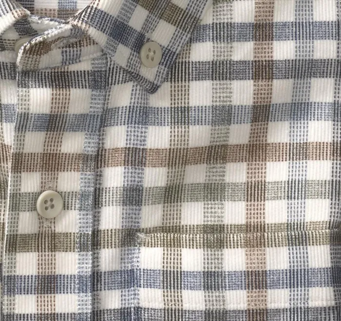 Johnston and Murphy Boys Corduroy Shirt Ivory Plaid Boys Shirts Johnston and Murphy Boys Corduroy Shirt Ivory Plaid Boys Shirts
