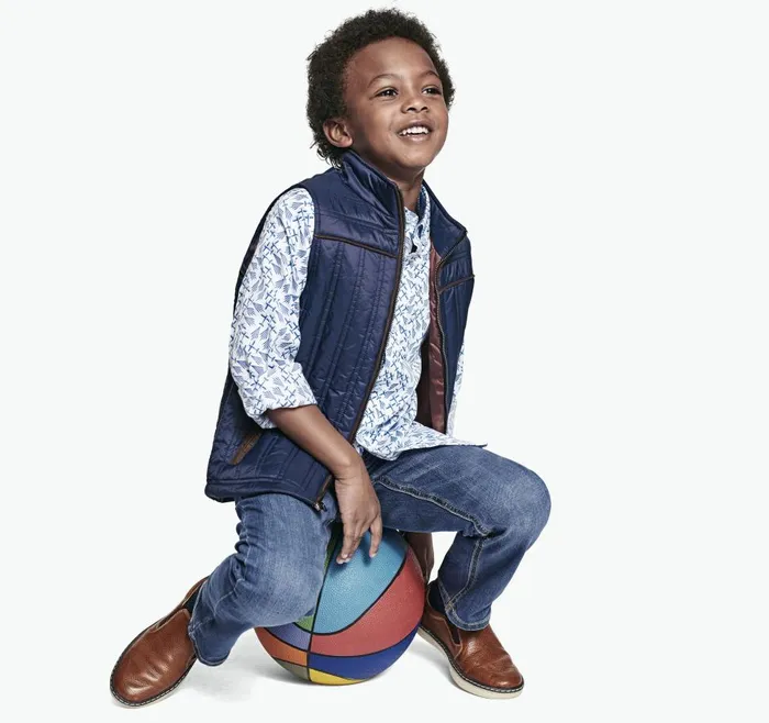 Johnston and Murphy Boys Quilted Vest Navy Boys Blazers and Vests Johnston and Murphy Boys Quilted Vest Navy Boys Blazers and Vests