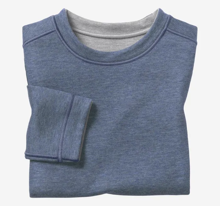 Johnston and Murphy Boys Reversible Solid Crewneck Bluelight Gray Boys Sweaters and Knits Johnston and Murphy Boys Reversible Solid Crewneck Bluelight Gray Boys Sweaters and Knits