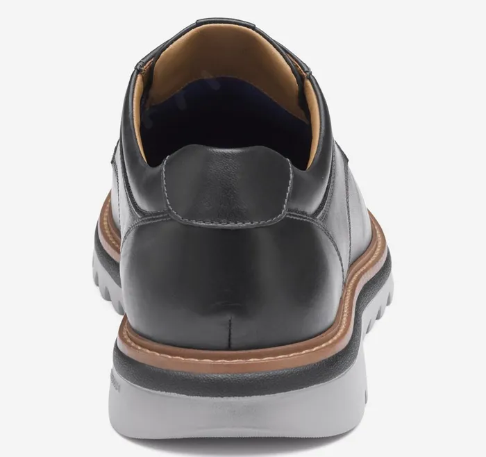 Johnston and Murphy Braydon Plain Toe Black Full Grain Men LaceUps Johnston and Murphy Braydon Plain Toe Black Full Grain Men LaceUps