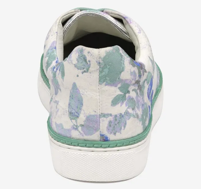 Johnston and Murphy Callie LacetoToe Multi Floral Sheepskin Women Sneakers Johnston and Murphy Callie LacetoToe Multi Floral Sheepskin Women Sneakers