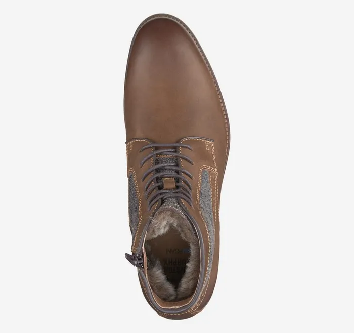 Johnston and Murphy Conard 20 Shearling Boot Tan Oiled Leathershearling Men Boots Johnston and Murphy Conard 20 Shearling Boot Tan Oiled Leathershearling Men Boots