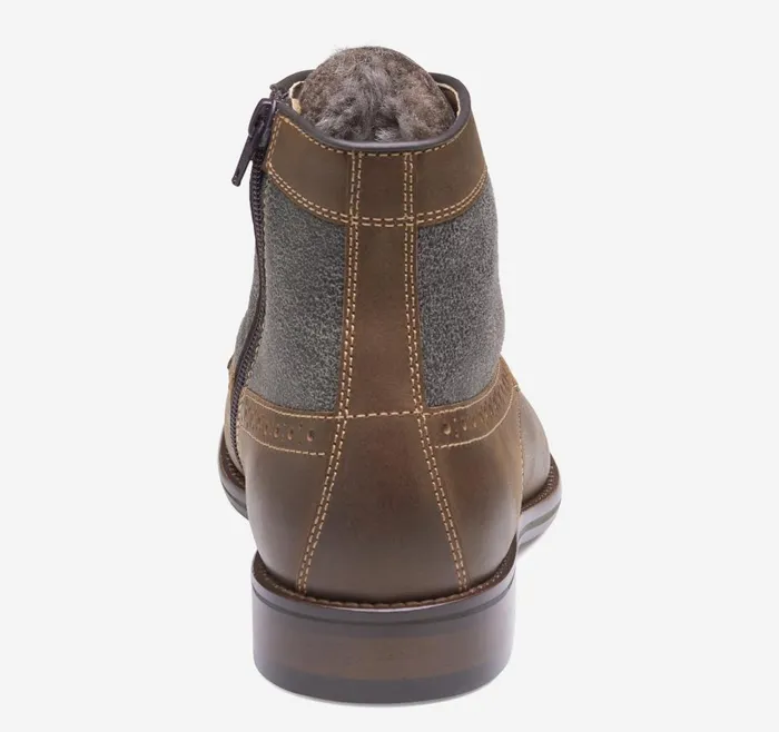 Johnston and Murphy Conard 20 Shearling Boot Tan Oiled Leathershearling Men Boots Johnston and Murphy Conard 20 Shearling Boot Tan Oiled Leathershearling Men Boots