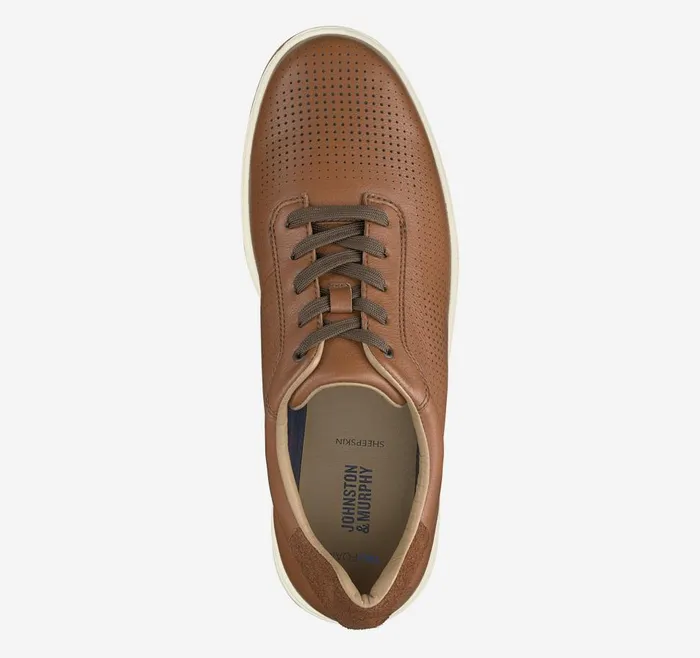 Johnston and Murphy Daxton UThroat Tan Full Grain Men Sneakers Johnston and Murphy Daxton UThroat Tan Full Grain Men Sneakers