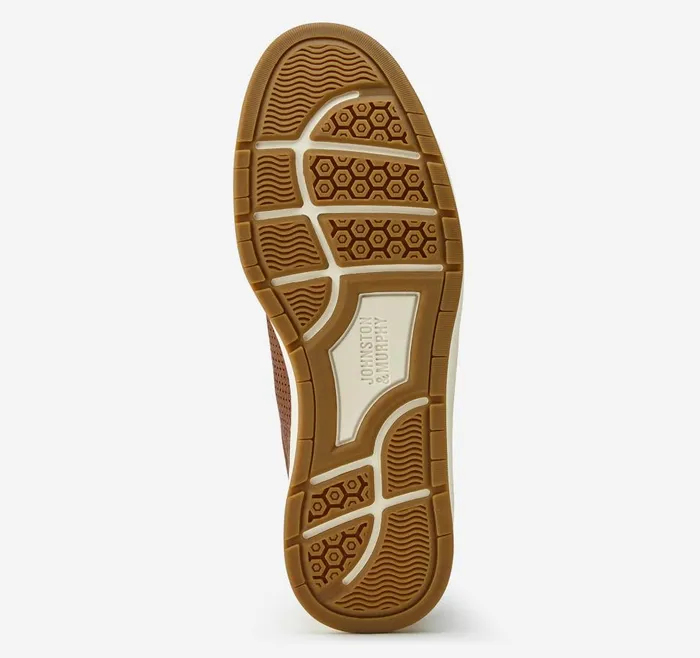 Johnston and Murphy Daxton UThroat Tan Full Grain Men Sneakers Johnston and Murphy Daxton UThroat Tan Full Grain Men Sneakers