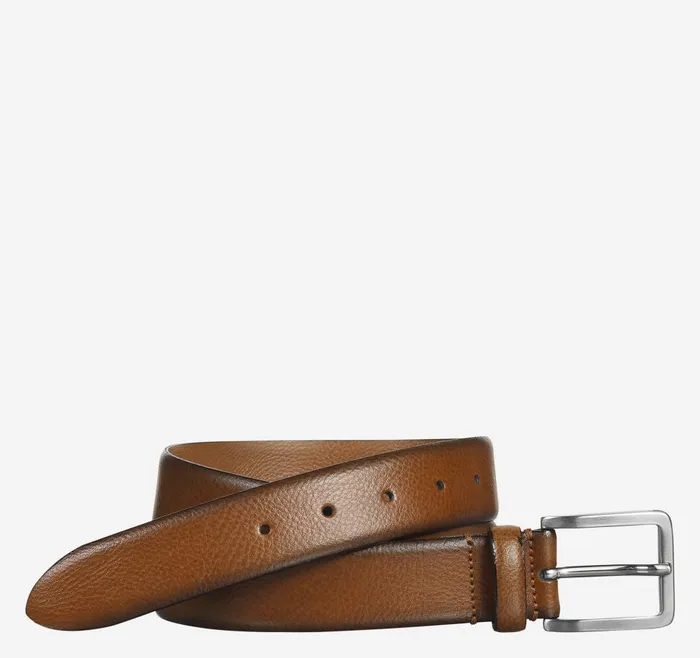 Johnston and Murphy FeatherEdge Dress Belt Tan Men Belts