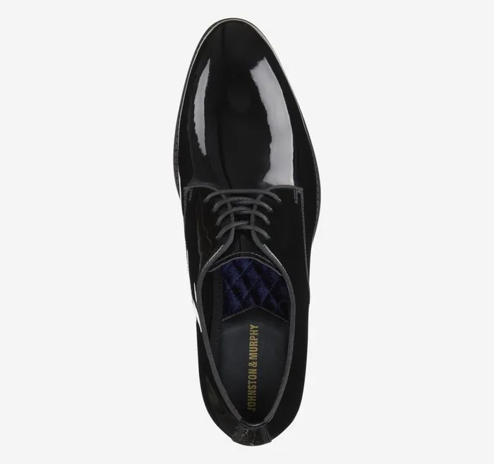Johnston and Murphy Gavney Plain Toe Black Patent Men Formal Shoes Johnston and Murphy Gavney Plain Toe Black Patent Men Formal Shoes