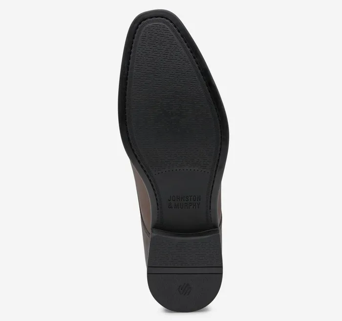 Johnston and Murphy Gibbons Plain Toe Mahogany Full Grain Men LaceUps Johnston and Murphy Gibbons Plain Toe Mahogany Full Grain Men LaceUps