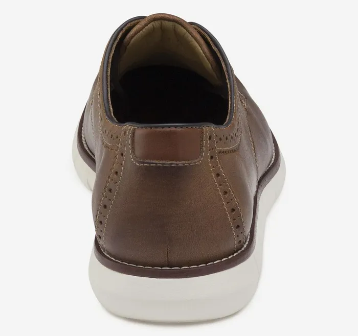 Johnston and Murphy Holden Plain Toe Tan Oiled Full Grain Men LaceUps Johnston and Murphy Holden Plain Toe Tan Oiled Full Grain Men LaceUps