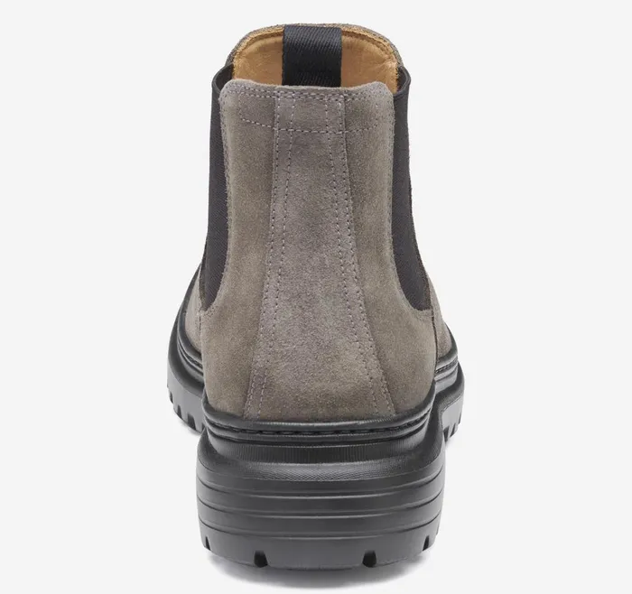 Johnston and Murphy Kelton Chelsea Boot Gray Suede Men Boots Johnston and Murphy Kelton Chelsea Boot Gray Suede Men Boots
