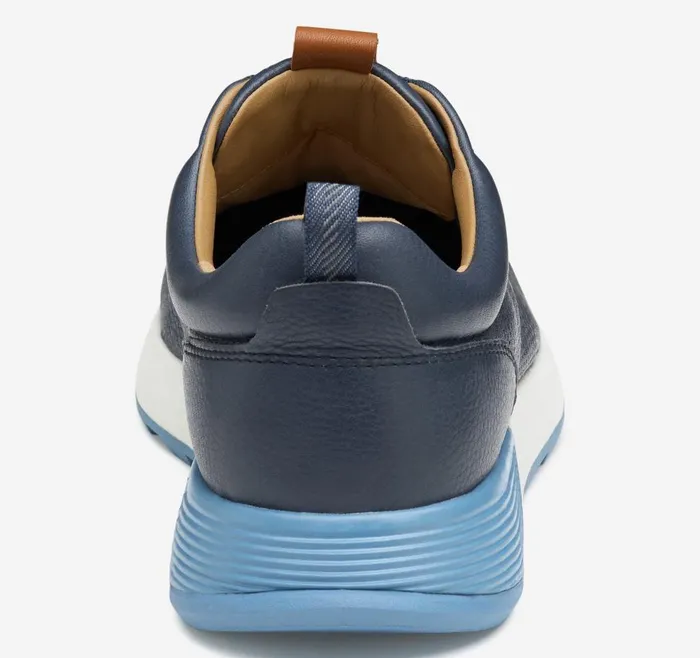 Johnston and Murphy Kinnon Perfed Jogger Navy Full Grain Men SlipOns Johnston and Murphy Kinnon Perfed Jogger Navy Full Grain Men SlipOns