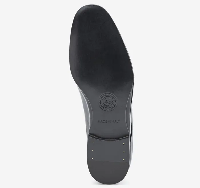 Johnston and Murphy Kinser Plain Toe Black Italian Patent Calfskin Men Dress Classics Johnston and Murphy Kinser Plain Toe Black Italian Patent Calfskin Men Dress Classics