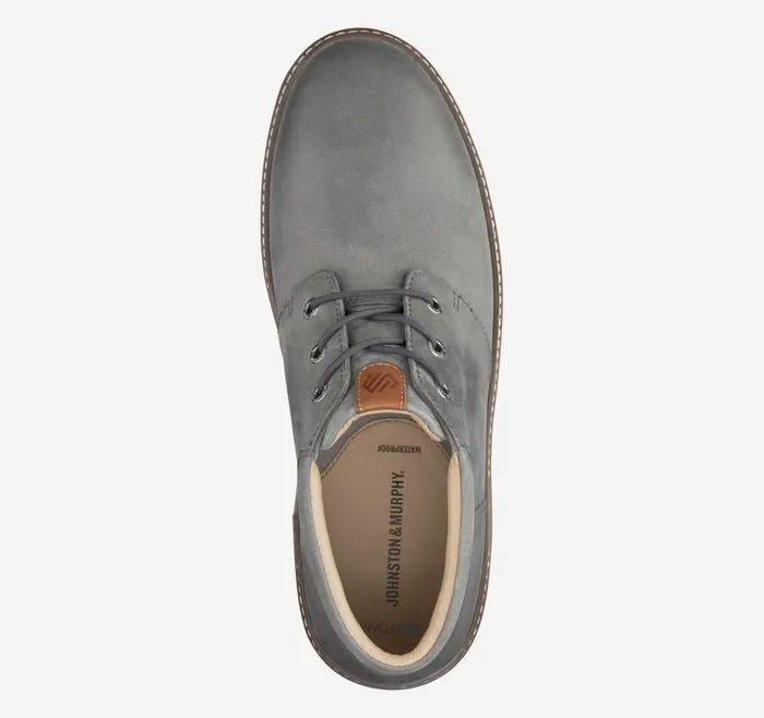 Johnston and Murphy McGuffey Lug Chukka Boot Gray Waterproof Full Grain Men Boots Johnston and Murphy McGuffey Lug Chukka Boot Gray Waterproof Full Grain Men Boots