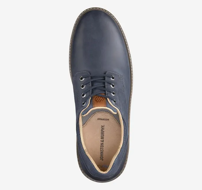 Johnston and Murphy McGuffey Lug Plain Toe Denim Waterproof Full Grain Men Sneakers Johnston and Murphy McGuffey Lug Plain Toe Denim Waterproof Full Grain Men Sneakers
