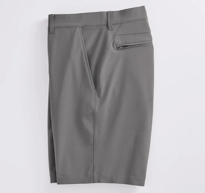 Johnston and Murphy XC4 Performance Shorts Dark Charcoal Solid Men Shorts Johnston and Murphy XC4 Performance Shorts Dark Charcoal Solid Men Shorts