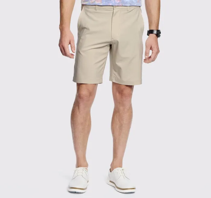 Johnston and Murphy XC4 Performance Shorts Stone Heather Men Shorts