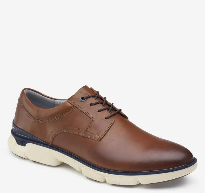 Johnston and Murphy XC4 Tanner Plain Toe Tan Full Grain Men LaceUps