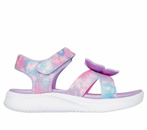 Jumpsters Sandal 8211 Butterfly Brights Lavender Multi Kids SKECHERS Big Kids UK Sizes 36
