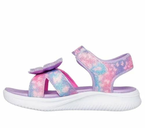 Jumpsters Sandal 8211 Butterfly Brights Lavender Multi Kids SKECHERS Big Kids UK Sizes 36