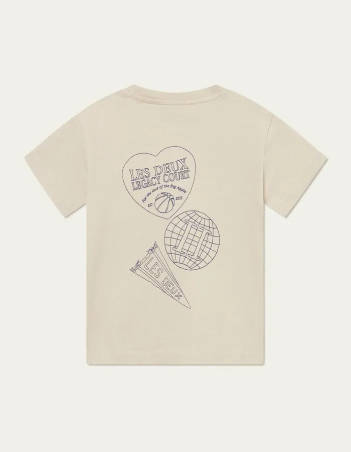 Kids Atlas TShirt Kids 8211 Light Sand Les Deux Tops