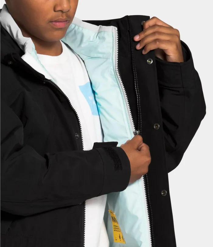 Kids Balanced Rock Insulated Jacket Starlight Blue The North Face Jackets and Vests