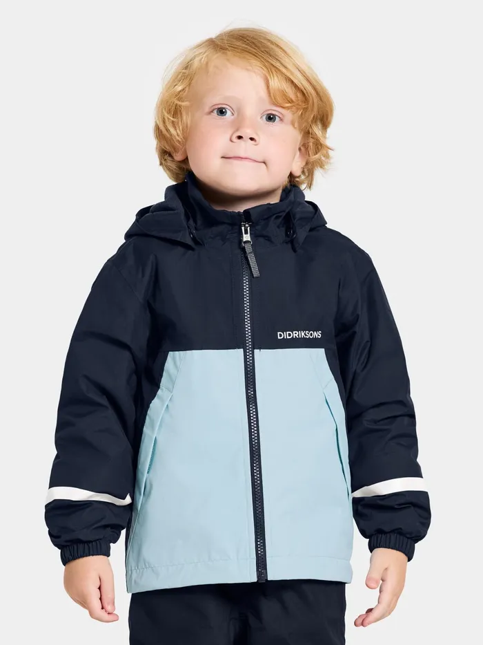 Kids Bladet Jacket Navy Didriksons Spring Jackets