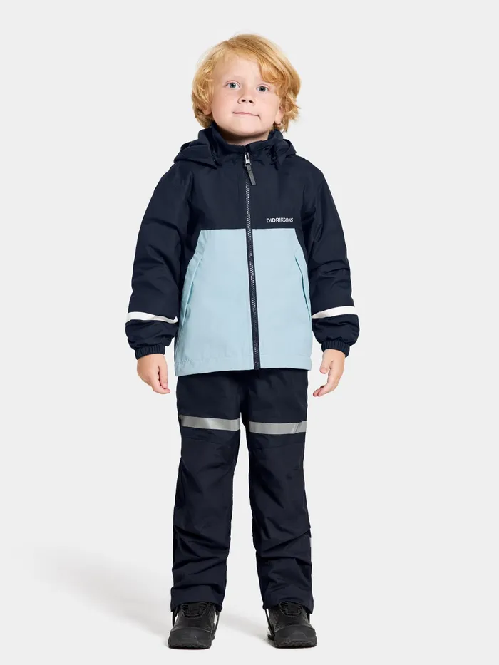 Kids Bladet Jacket Navy Didriksons Spring Jackets