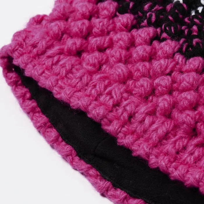 Kids Brrr Berry Pom Pink Spyder Hats