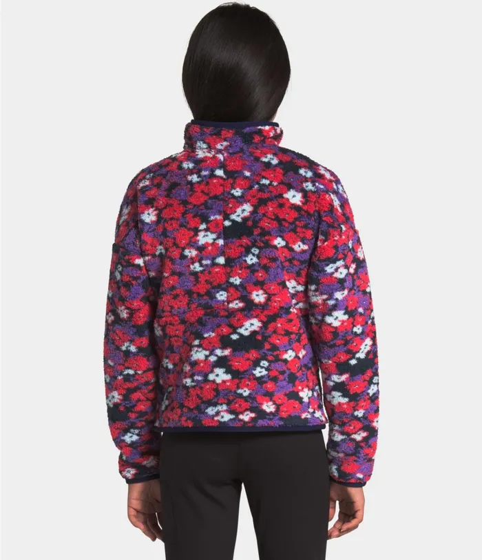 Kids Campshire Cardigan Paradise Pink Wildflower Print The North Face Jackets and Vests