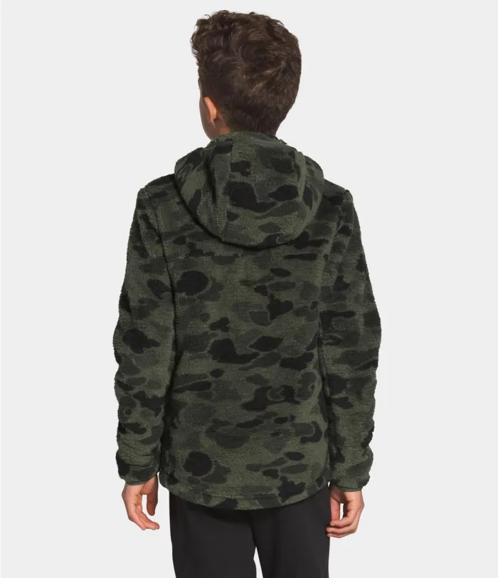 Kids Campshire Hoodie New Taupe Green Duck Camo Print The North Face Jackets and Vests