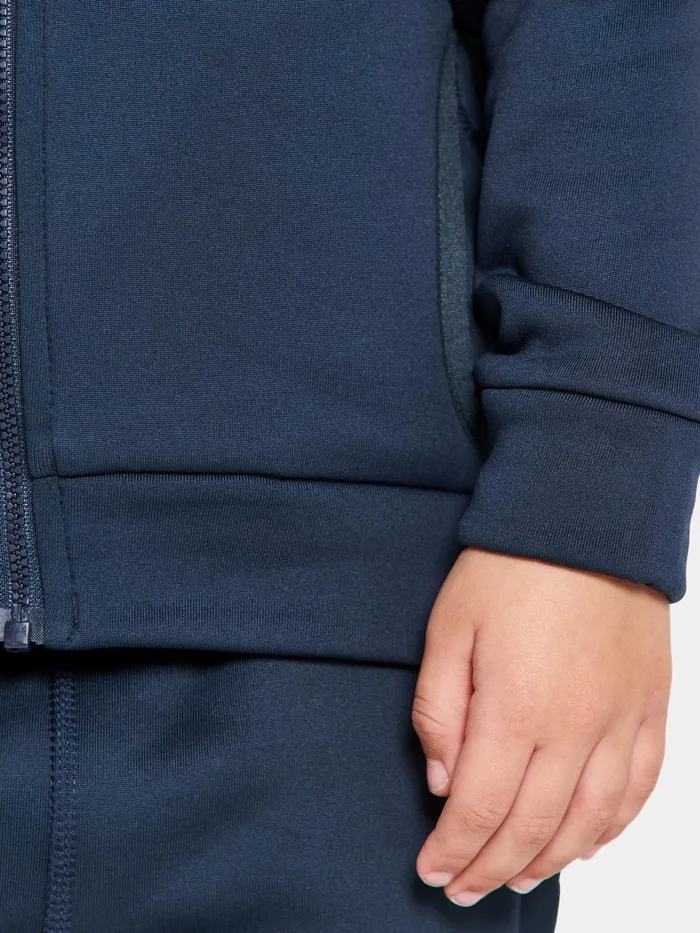 Kids Corin FullZip Navy Didriksons Softshell Jackets